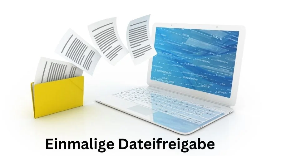 One Time ZIP File Share german Image
